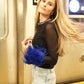 Necklace - Tailyn Rope Cobalt Blue