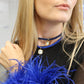 Necklace - Tailyn Rope Cobalt Blue