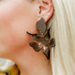 Screwback Stud Earrings - Micro Bar