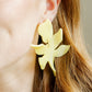 Flora Statement Earrings - Butter Yellow