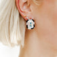 Screwback Stud Earrings - Paloma Pear Gold