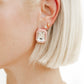 Screwback Stud Earrings - Paloma Pear Gold