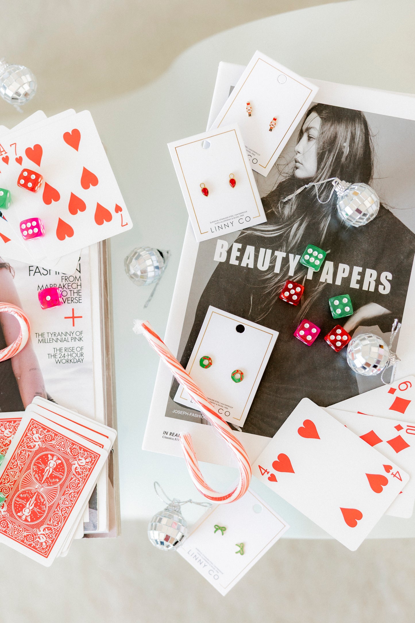 Screwback Stud Earrings - Starla Light