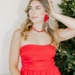 Necklace - Tailyn Rope Red