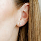 Screwback Stud Earrings - Payton Pearl Blue 3mm