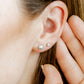 Screwback Stud Earrings - Payton Pearl Blue 5mm