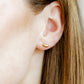 Screwback Stud Earrings - Emma Gold