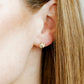 Screwback Stud Earrings - Demi Gold