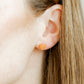 Screwback Stud Earrings - Basketball