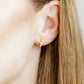 Screwback Stud Earrings - Ballerina