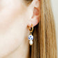 Huggie Charm Earrings - Beverly
