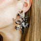 Flora Statement Earrings - Mocha Mousse
