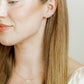 Necklace - Sadie Bow White