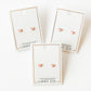 Screwback Stud Earrings - Nora Heart Pink