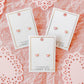 Screwback Stud Earrings - Nora Heart Pink