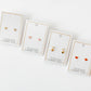 Screwback Stud Earrings - Millie Heart