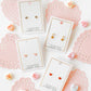 Screwback Stud Earrings - Polly Heart