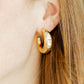 Kayley Hoop Earrings - Gold
