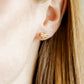 Screwback Stud Earrings - Bumble Bee