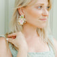 Zara Statement Earrings - Pink Gold