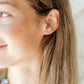Screwback Stud Earrings - Cowgirl Hat