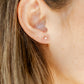 Screwback Stud Earrings - Payton Pearl Pink 3mm