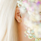 Screwback Stud Earrings - Cowgirl Hat