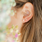 Screwback Stud Earrings - Payton Pearl Pink 3mm