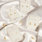 Screwback Stud Earrings - Petite Texas