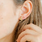 Screwback Stud Earrings - Daisy Cowgirl Boot