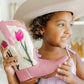 Screwback Stud Earrings - Tulip Cowgirl Boot