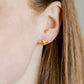 Screwback Stud Earrings - Texas A&M Logo Gold