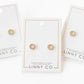 Screwback Stud Earrings - Lainey Gold