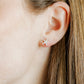 Screwback Stud Earrings - Starfish Silver