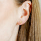 Screwback Stud Earrings - Ruby Bow