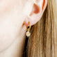 Huggie Charm Earrings - Cora Pearl