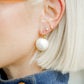 Mary Pearl Statement Earrings