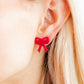 Sophia - True Red - Earrings