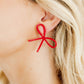 Lola - True Red - Earrings