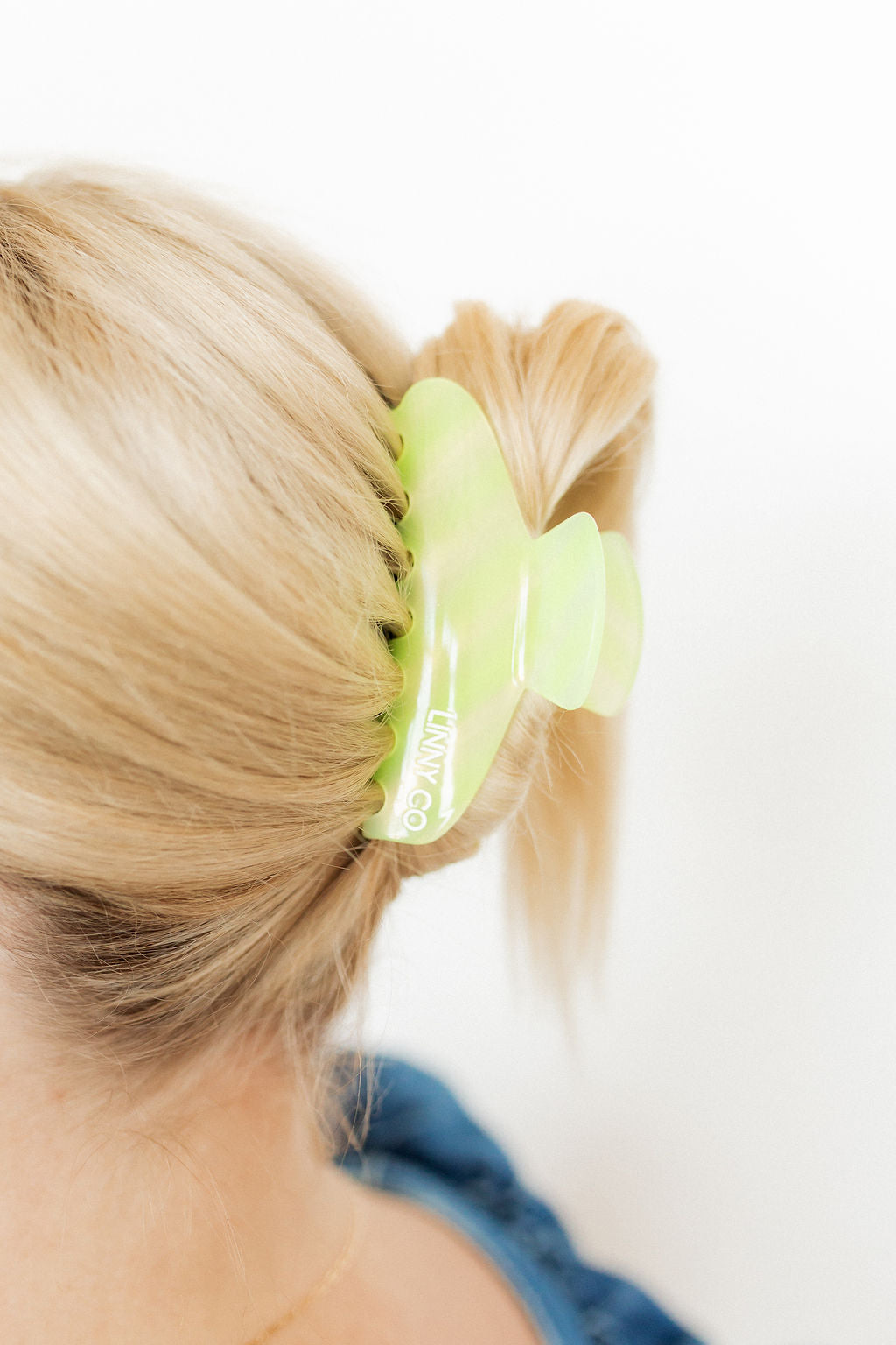 Hair Clip - Mimi - Neon Stripes