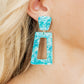 Kennedy - Atlantis Teal - Earrings