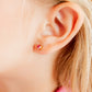 Screwback Stud - Juliet - Pink - 5mm