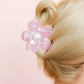 Hair Clip - Gigi - Pearl Center - Pink