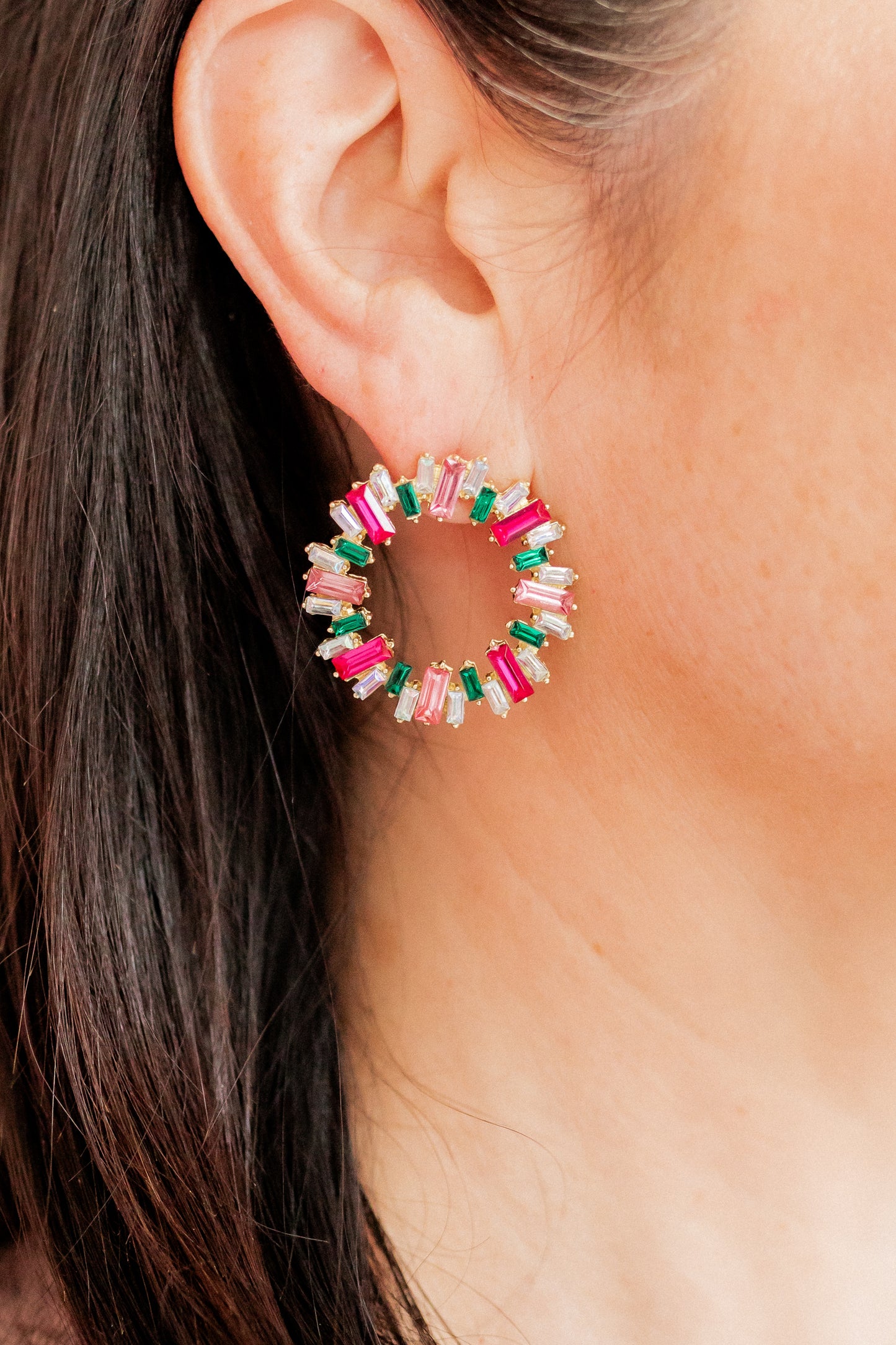 Whitney - Pink - Earrings