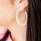 Holly - Medium Hoop - Champagne Sparkle - Earrings