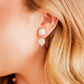 Libby - 2 Pearl - Earrings