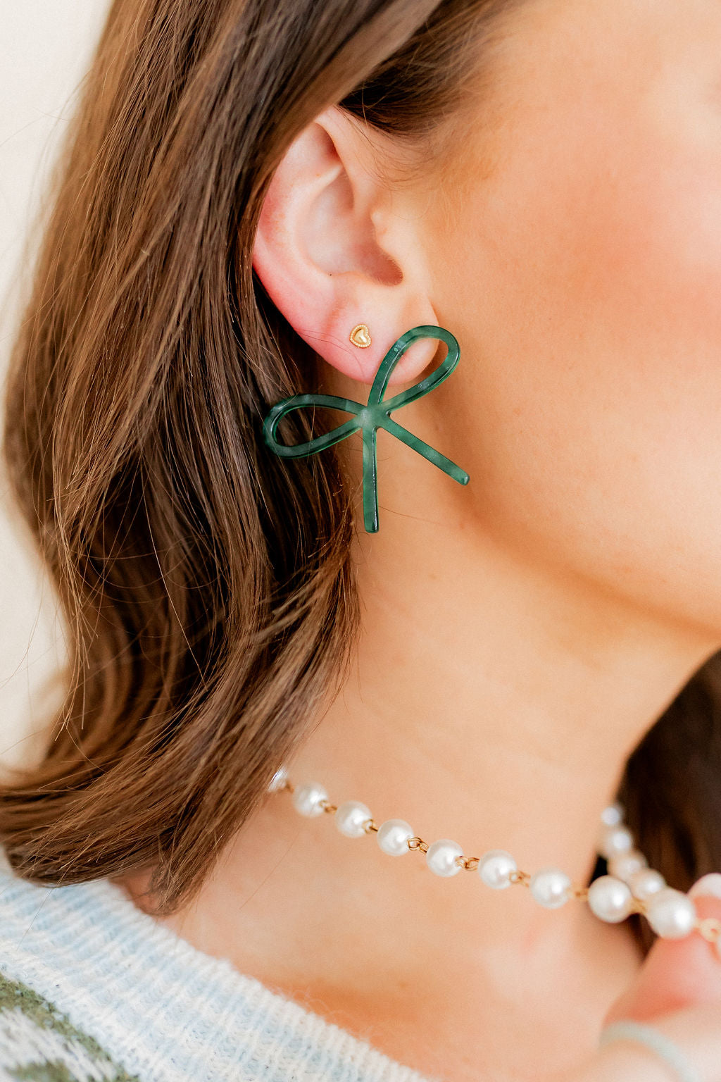 Lola - Forest Green - Earrings