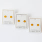 Screwback Stud Earrings - Knox Pumpkin