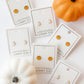 Screwback Stud Earrings - Knox Pumpkin