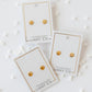 Screwback Stud Earrings - Marina Shell